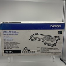 Brother Genuine TN450 High Yield  Black Toner Cartridge New Sealed - damaged box picture