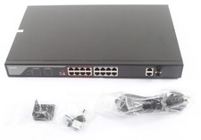 LTS POE-SW1602 16-Port 10/100 Mbps Auto-MDIX PoE Switch; 6173473 picture