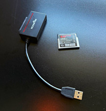 KomputerBay 256GB CFast 2.0 Card  W/ ROCKETEK USB-A CFast Card Reader picture