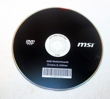 Genuine MSI Intel Motherboards Drivers & Utilities Disc DVD G71-MAD1058-X03 picture