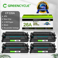4PK CF226A 26A Black Toner Cartridges for HP Laserjet Pro MFP M426 M426dw Print picture