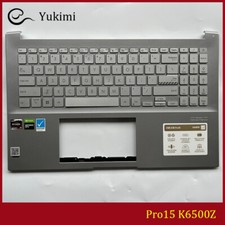 FOR ASUS Pro15 K6500Z K3500P M6500Q X3500PH Silver C Shell Backlit Keyboard picture