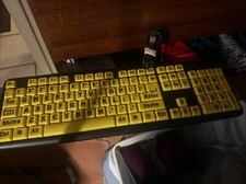 Easy EZ EYES Large Print USB Keyboard PC & MAC 4x Larger Letters (As Seen on TV) picture