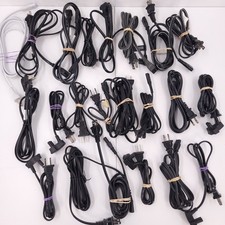 AC Adapter Two Prong Charger Cord Plugs Mixed Lot of 22 Laptop IEC C7 Part *USED picture