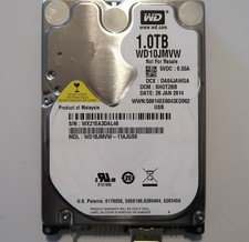 WD WD10JMVW-11AJGS0 SH0T2BB Malaysia (WX21) 1TB USB HDD DA04JAWGA 01/2014 picture