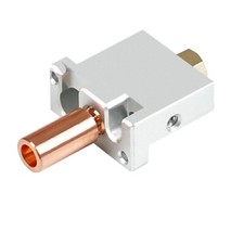 FLSUN V400 V6 Hotend Nozzle Extruder Heat Block Throat 3D Printer Effector Parts picture