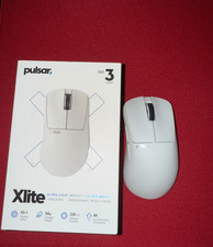 Pulsar Xlite V4 (Size 3) Large Wireless Gaming Mouse - White picture