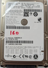 HP Fujitsu 160GB  Internal SATA Hard Drive - MJA2160BH-G2 514074-001 ~~ picture