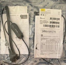 NEW 1 - UNOPENED Jabra GN1216 Avaya Cord Coiled 88001-04 picture