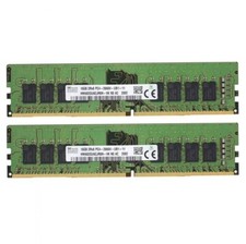 Hynix 32GB 2X16GB DDR4 2666MHz PC4-21300 2RX8 UDIMM Memory Ram HMA82GU6CJR8N-VK picture
