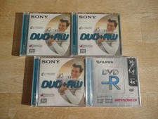 Sony Mini DVD+RW Double Sided 2.8GB 60min x3 plus 1 DVD-RW FUJI bonus picture
