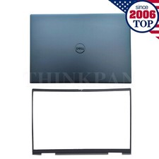 New For Dell Inspiron 16 Plus 7610 Blue LCD Back Cover Lid+Front Bezel 0HNYF4 US picture