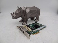 Riverbed 410-00044-01 Quad Port TX Copper Gigabit Ethernet PCI-E Card Adapter picture