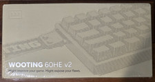 Wooting 60HE V2 ANSI Black Aluminum Gaming Keyboard New Sealed Ready to Ship picture