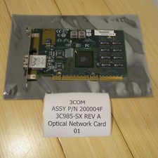 3COM 3C985-SX PCI Etherlink Gigabit Ethernet Optical Network Card (01) picture