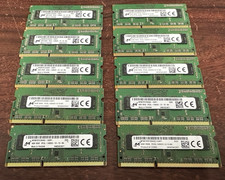 102pc LOT ~ Micron 4GB PC3L-14900S-13-13-B4 Laptop Memory MT8KTF51264HZ-1G9P1 picture