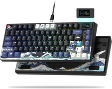 SK80 75% Keyboard with Color Multimedia Display Gaming Keyboard | Creamy Sound M picture