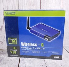 NEW SEALED - Linksys WPS54GU2 Wireless-G PrintServer for USB 2.0 -  picture