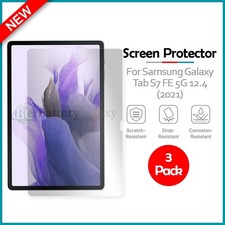 3 Pack Ultra Clear Screen Protector for Samsung Galaxy Tab S7 FE 5G 12.4 (2021) picture