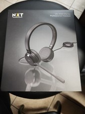 NXT Technologies UC-2000 Noise-Canceling Stereo Computer Headset NX55445 - Black picture