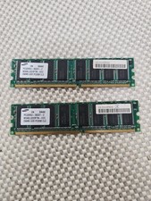2 x Samsung 256 MB DIMM 400 MHz DDR SDRAM Memory (M368L3223FTN-CCC) picture
