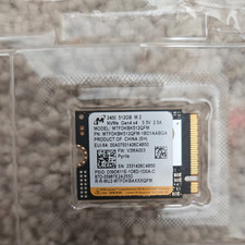 Micron 512GB SSD - 2400A M.2 2230 NVMe PCIe Gen4x4 MTFDKBK512QFM picture