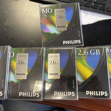PHILIPS 72PDO 2.6GB Rewritable Magneto Optical Disks picture
