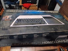 Vintage Texas Instruments TI 99/4A Home Computer System In Box picture