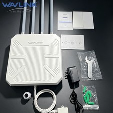 WAVLINK AX1800 OUTDOOR EXTENDER WIFI 6 ROUTER HIGH SPEED OUTSIDE WIFI BOOSTER picture
