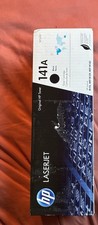 HP 141A Black Original LaserJet Toner Cartridge W1410A Black Noire NEW Sealed picture
