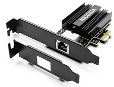 2025 10G Base-T PCI-e4.0 X1 Network Card, Marvell AQC113 Controller, 10Gb... picture