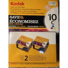 Genuine Kodak Color Ink Twin Pack 10C NEW 2x420 Kodacolor Technology picture