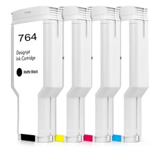 6x300ML764 Compatible Ink Cartridge With Chip Ink For HP Designjet T3500 Printer picture