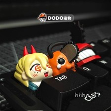 Chainsaw Man Pochita Power Denji Keycaps For Cherry MX Mechanical Keyboard Gifts picture