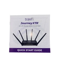 TravlFi JourneyXTR 4G LTE Router Wi-Fi Extender 700-011 CPE-0001 Black picture