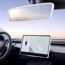 2PCS Protector Trim Frame Compatible with Tesla Model 3 Y 2020-2024 2026 Screen picture
