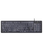 PERIBOARD317ES Backlit LED Wired Keyboard Spanish QWERTY Computer Accessory picture
