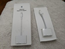 Genuine Apple OEM Lightning Digital AV Adapter  A1438, Open Box Usa picture