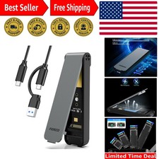 M.2 NVMe USB Adapter - Compact 10Gbps Enclosure for Travel Ready Solutions picture