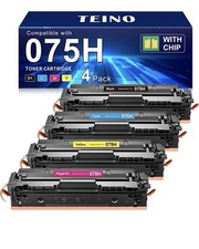 075H Toner Cartridge 4 Pack Compatible for Canon imageCLASS LBP646Cdw MF665Cdw picture