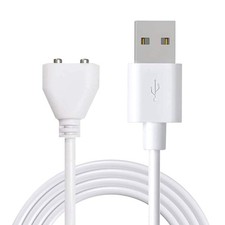 Bicmice Magnetic USB DC Charger Cable Replacement 6mm/0.24inch, White  picture