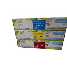 3PK FUZION CE 311A CE312A CE313A Toner Cartridge For HP126A M175A M175nw CP102 picture