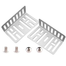 Double DIN Installation Kit, Universal Car Stereo Radio Metal Mounting Bracke... picture