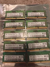 (LOT OF 10) SK Hynix 16GB 1Rx8 PC4-3200 DDR4 SODIMM Laptop Memory RAM picture