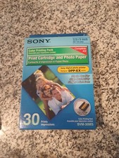 SONY SVM-30MS Color Print Pack Cartridge Photo Paper DPP-EX  2010 picture