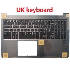 Laptop UK Keyboard For Dell Vostro 5568 V5568 Palmrest Upper Cover picture
