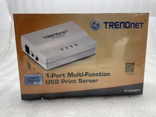 New Genuine OEM Sealed TRENDNET TE100-MFP-1 Port Multi Function USB Print Server picture