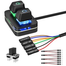 PC Power Button, Desktop Computer External PC Power Supply Switch for Compute... picture