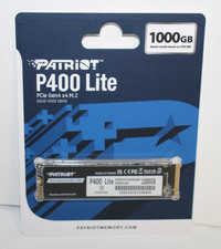 Patriot P400 Lite M.2 PCIe Gen 4 x4 1TB SSD, Solid State Drive - P400LP1KGM28H picture