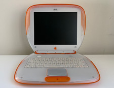 Apple iBook G3 Clamshell Tangerine 300MHz 288MB RAM 60GB HDD Mac OS 9.0 picture